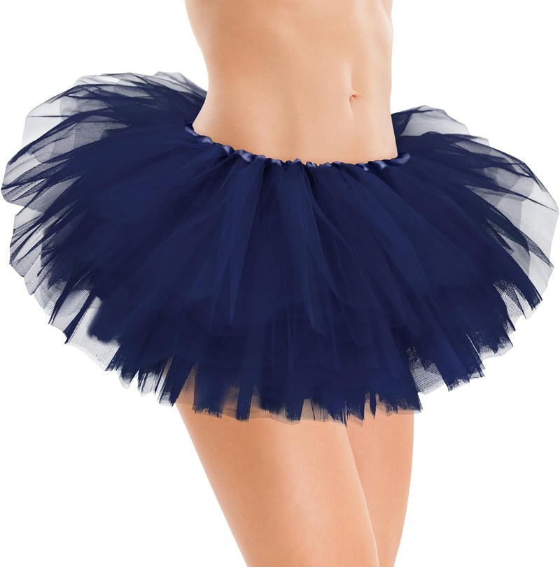 Sarfel Tutu for Women Adults 5 Layerd Tutu Skirts for Women Fluffy Halloween Tutus Adult Tutus Womens Tulle Skirt 80s Costume - Image 2